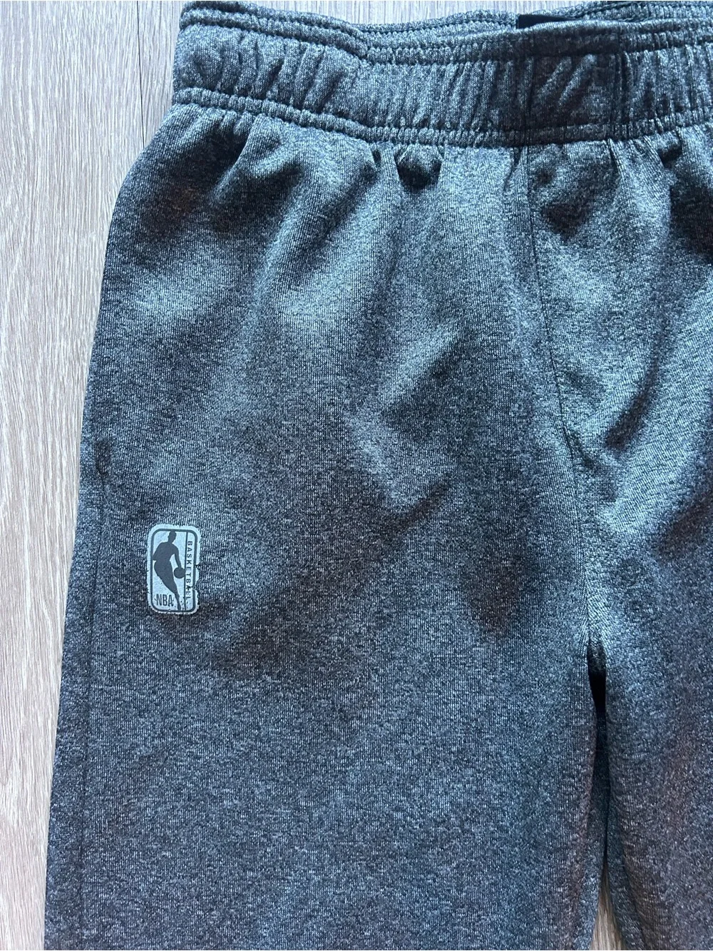 NBA Boys Fleece Jogger Sweatpants Charcoal Grey Size 14/16